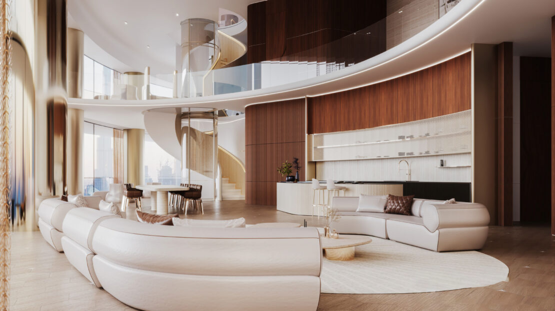 Mercedes-Benz Places 4 BR ultra luxury apartment with Burj Khalifa view